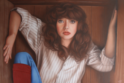 Portrettekening Kate Bush