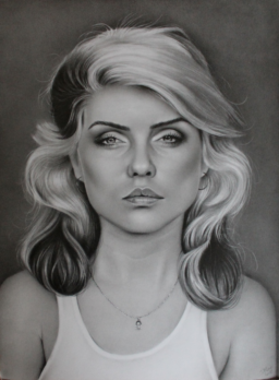 Tekening Debbie Harry